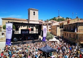 Imagen de archivo de un concierto celebrado en Caleruega de Siloé en el Lavandafest