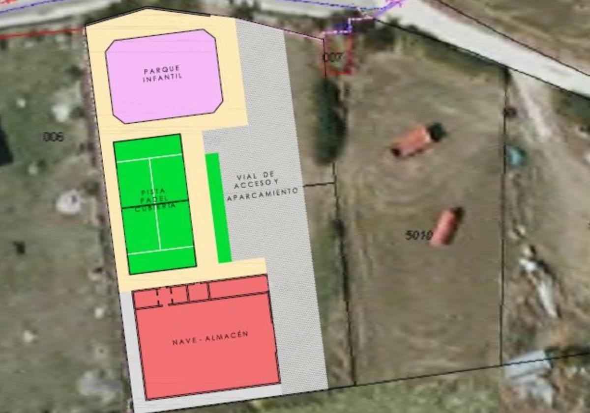 Imagen principal - Descripción del lugar donde se va a realizar el proyecto en Huérmeces.