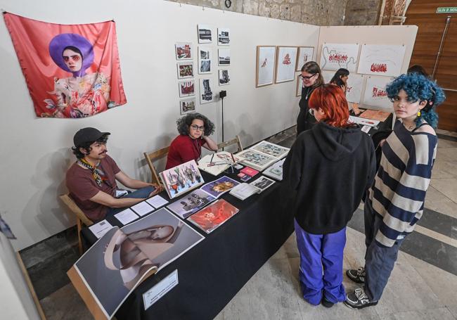 Imauguración de la Feria Librarte en Burgos.