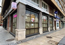 Fachada del próximo Buda Ramen de Burgos