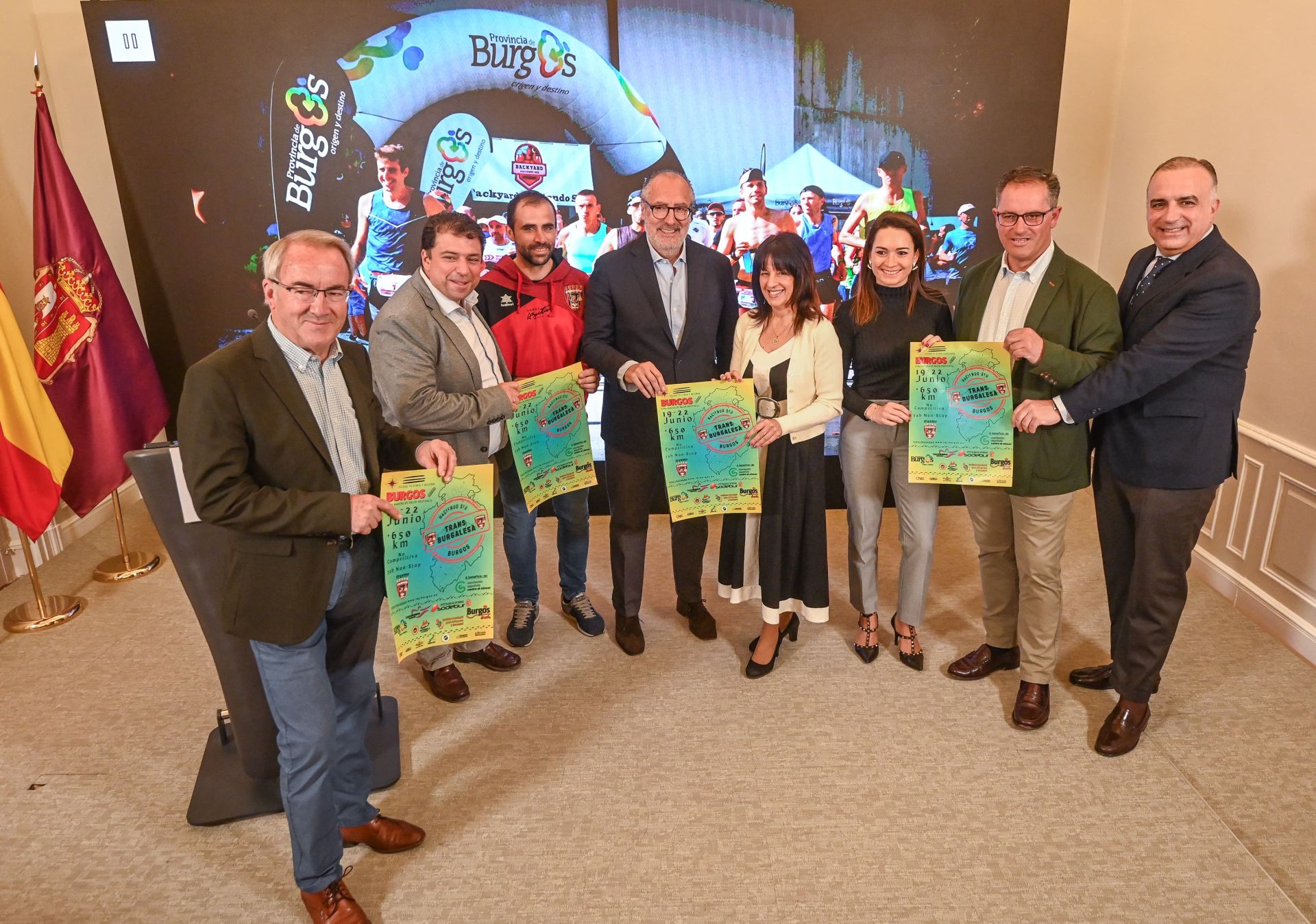 La Transburgalesa recorre la provincia por un reto deportivo único y solidario