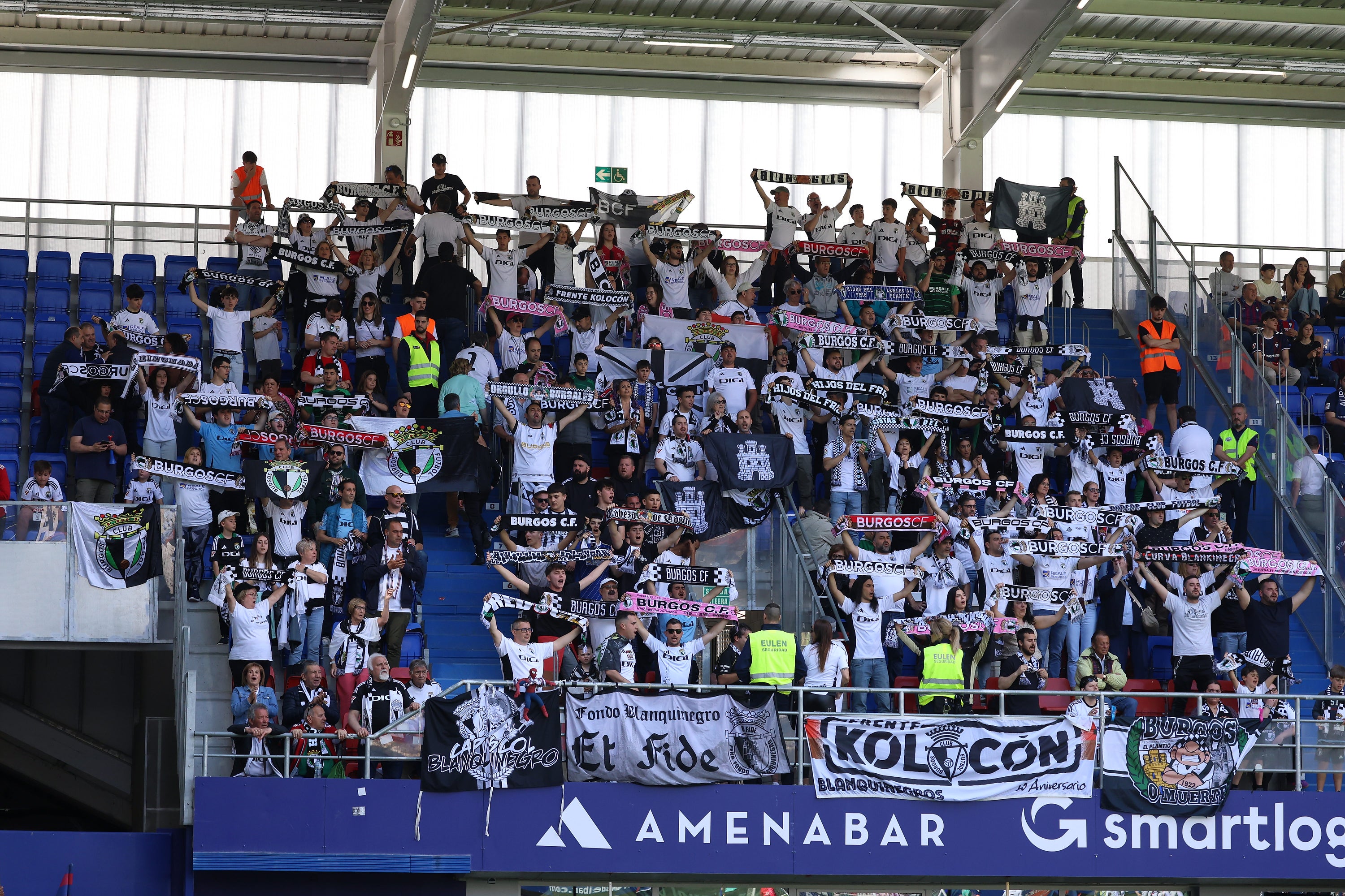 Así ha sido, en imágenes, la derrota del Burgos CF ante el Eibar