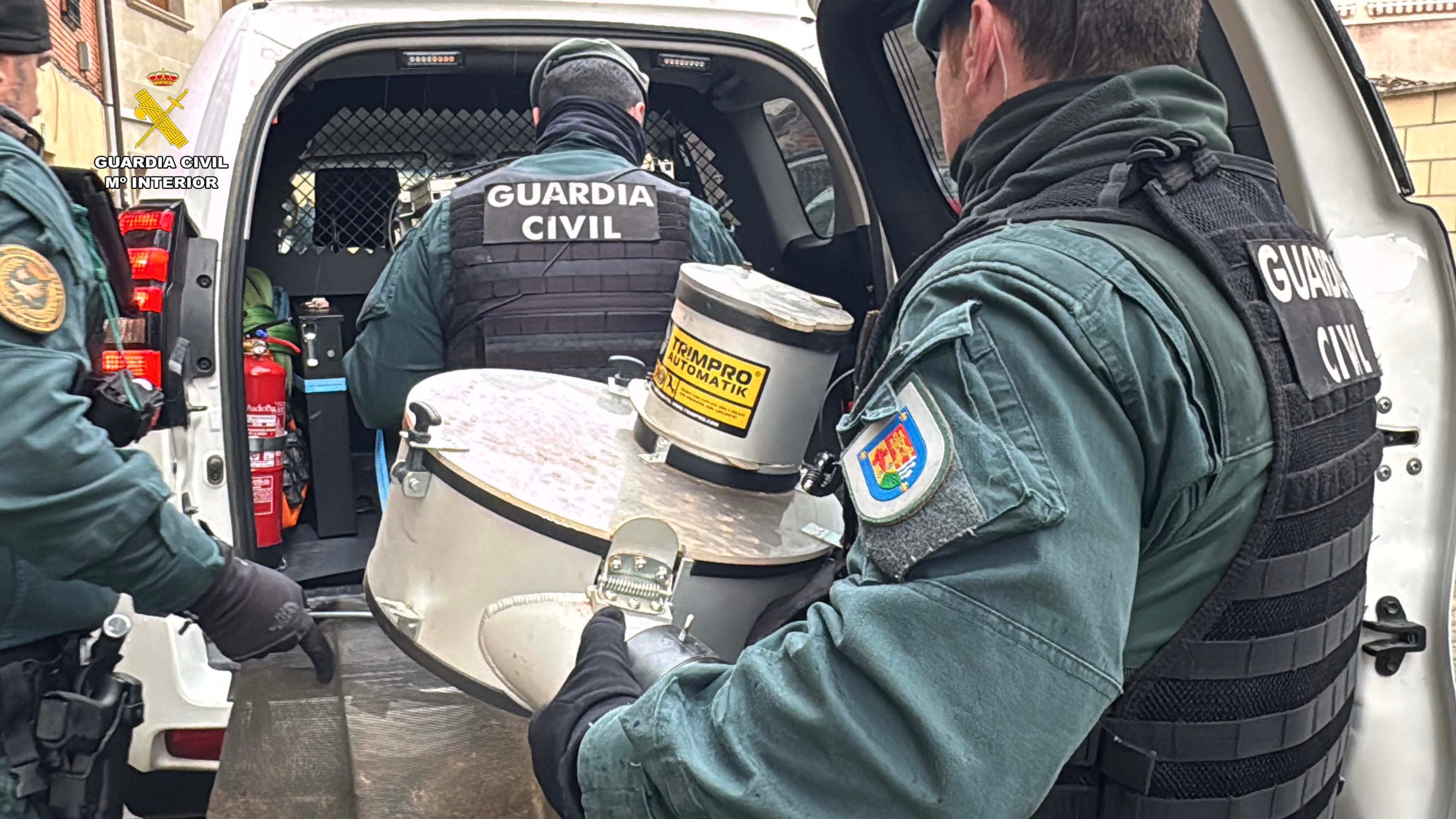 Así ha sido, en imágenes, la operación antidroga en la provincia de Burgos