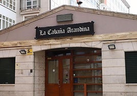 Local donde se ubicaba La Cabaña Arandina, en Burgos.
