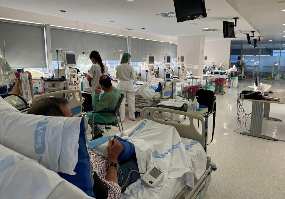 El Hospital Universitario es el epicentro de la actividad sanitaria en Burgos.