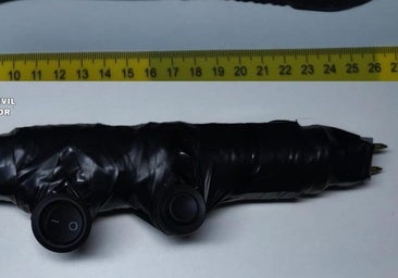 Incautada un arma eléctrica prohibida y artesanal a un menor en Burgos