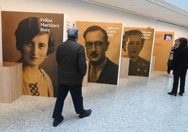 La muestra estuvo expuesta, con anterioridad, en el Fórum Evolución.