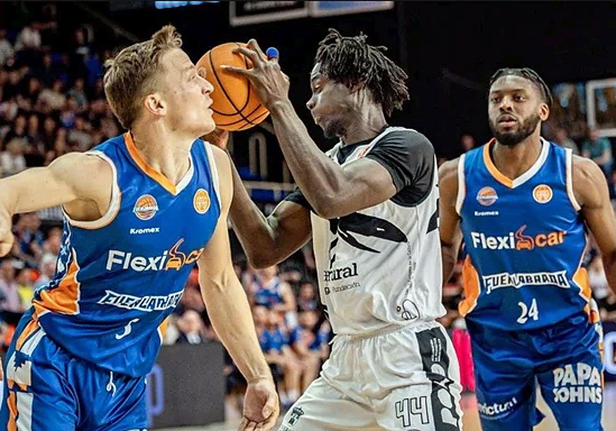 Imagen del segundo partido del playoff disputado en Fuenlabrada.