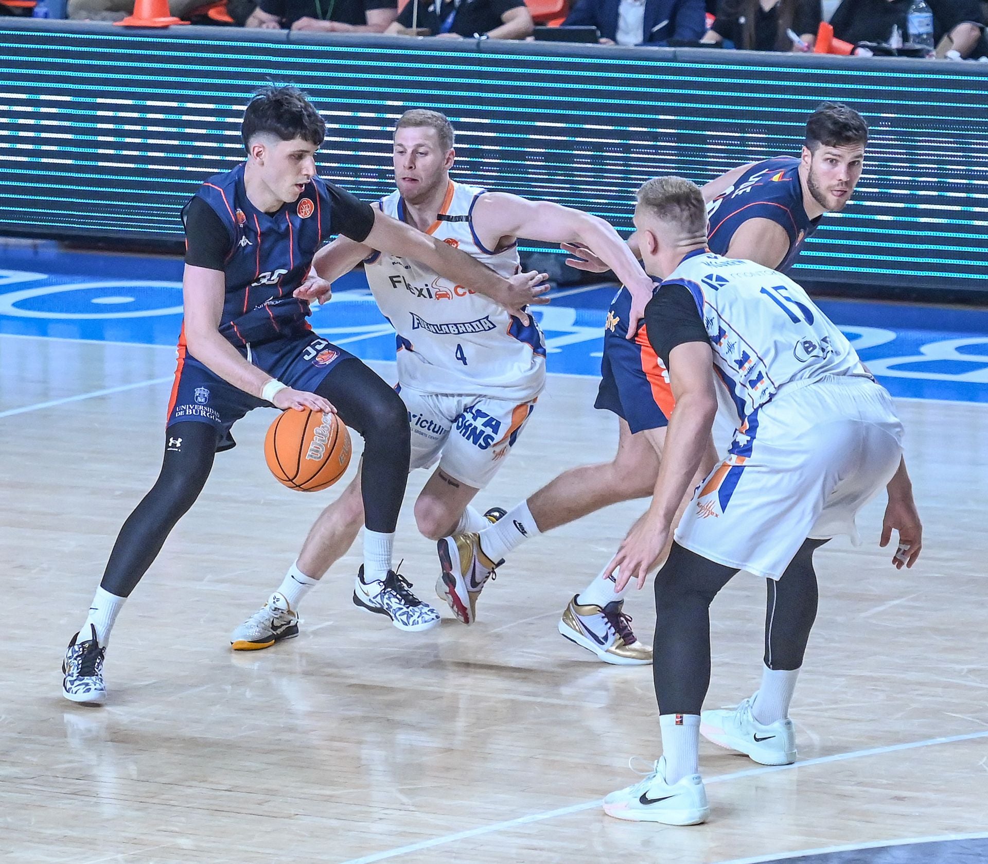 La despedida de playoffs del Tizona ante el Fuenlabrada, en imágenes