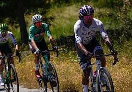 Sergio Chumil, al ataque en el terreno montañoso de la ronda portuguesa.