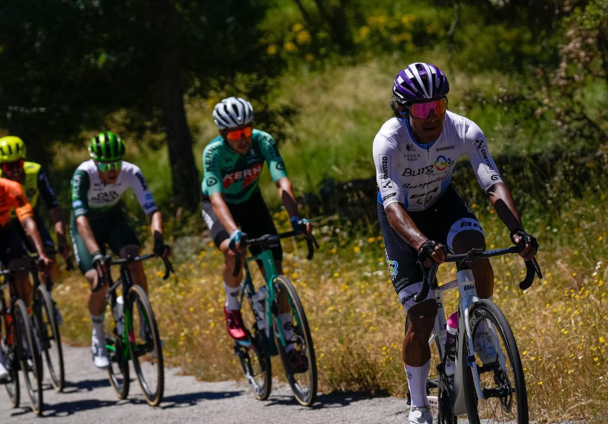Sergio Chumil, al ataque en el terreno montañoso de la ronda portuguesa.