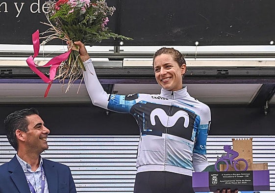 Marlen Reusser, ganadora de la Vuelta a Burgos Féminas en su X edición.