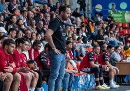 Roi Sánchez, entrenador del UBU San Pablo.