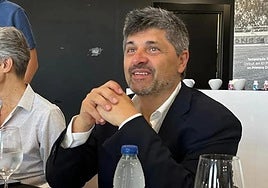 Marcelo Figoli, presidente y máximo accionista del Burgos CF.