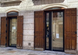 Antigua tienda de Etam en Burgos.