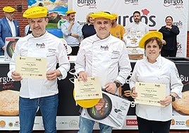 Los ganadores del III Campeonato de Tortilla de Patatas Provincia de Burgos