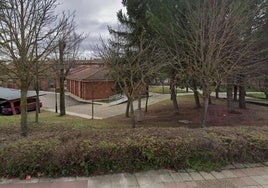 Entorno del actual centro de salud de Roa y su zona básica.