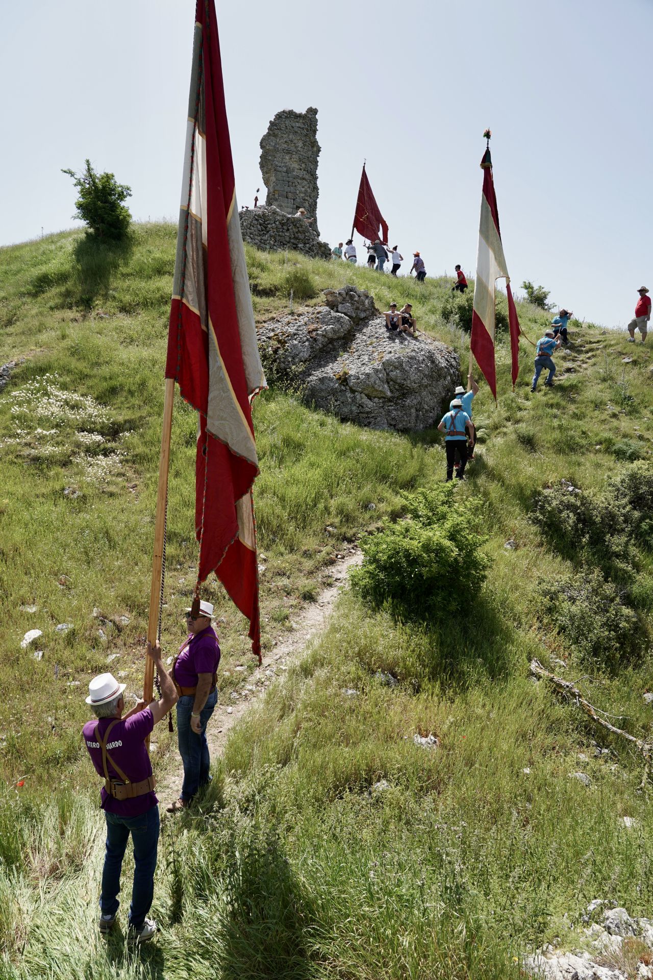 Así ha sido en imágenes la Subida de Pendones al Castillo de Lara