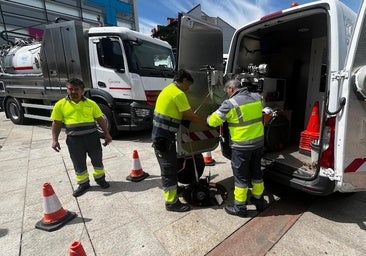 Aguas de Burgos incorpora cámaras y nuevos vehículos para mejorar la red de saneamiento