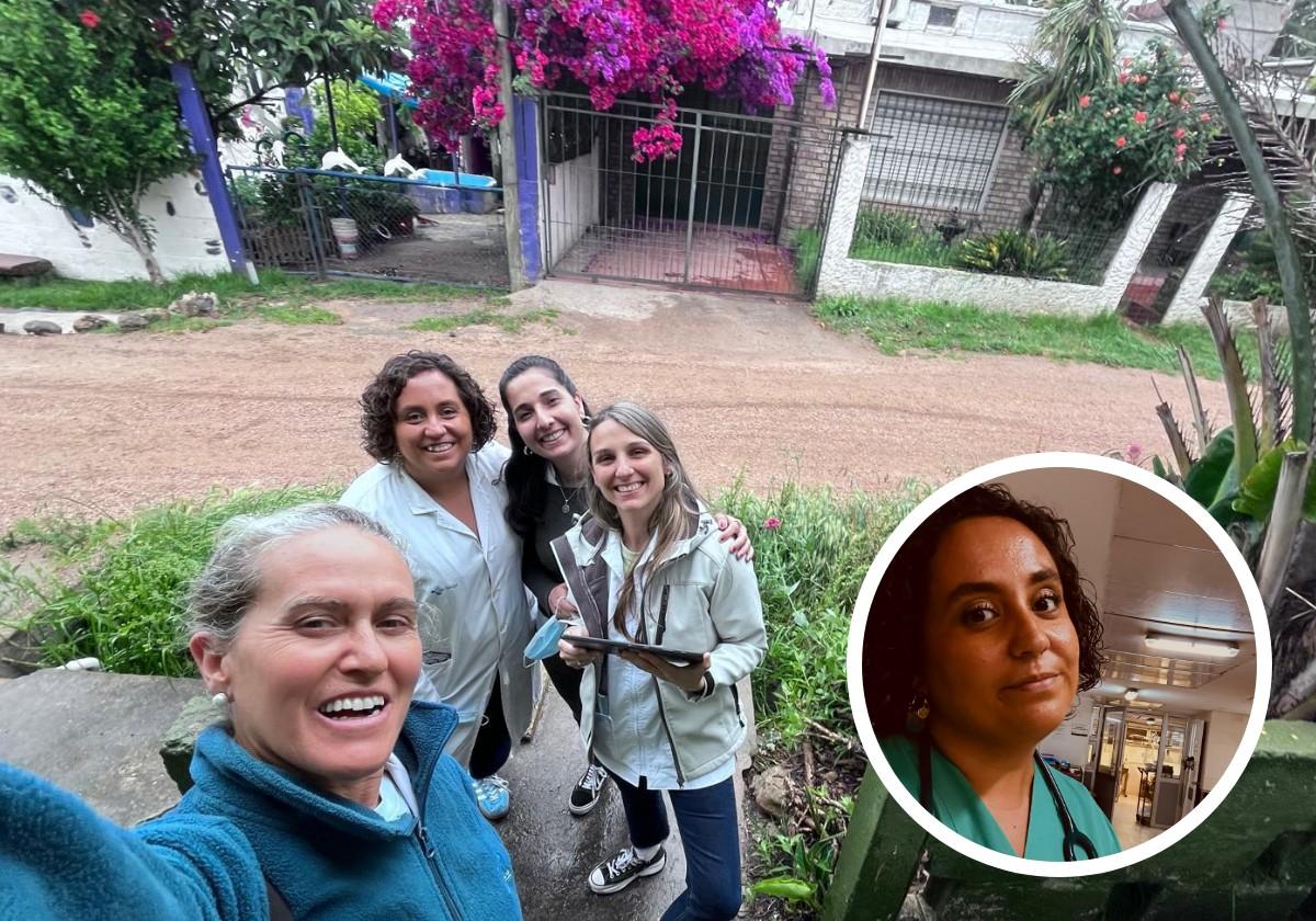 La médica burgalesa residente de Familia.