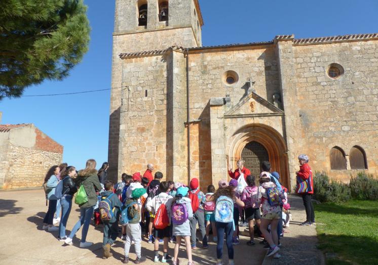 Alumnos del CEIP La Demanda.
