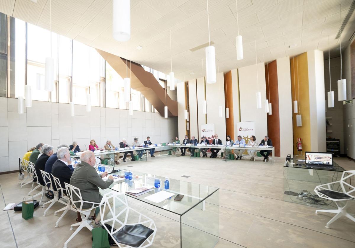 Reunión del Patronato de la Fundación Atapuerca.