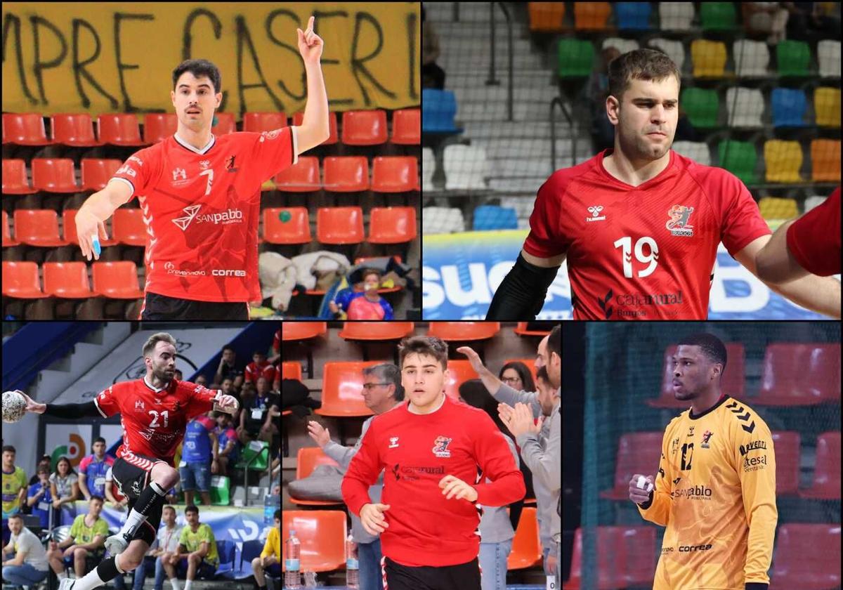 Los cinco jugadores que dicen adiós al conjunto cidiano.