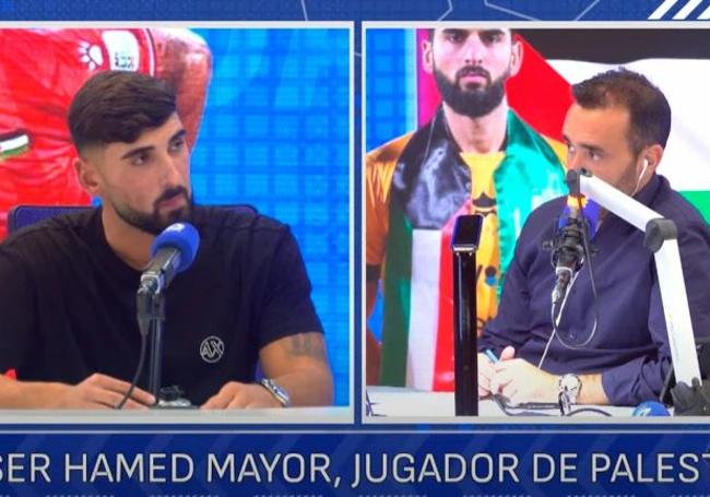 Yaser Hamed Mayor en el Partidazo de Cope con Juanma Castaño