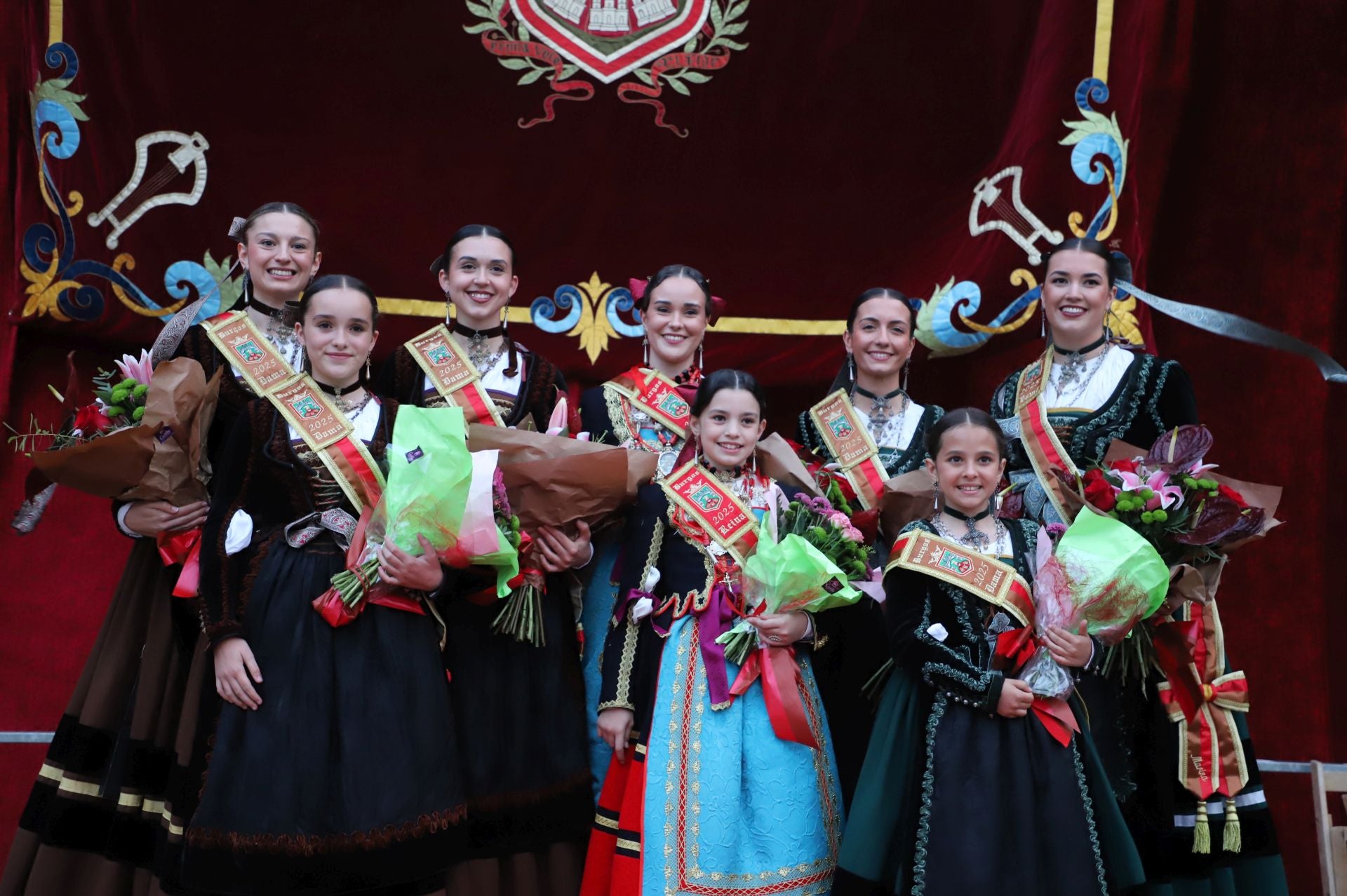 Así ha sido la proclamación de las reinas y damas de los Sampedros 2025