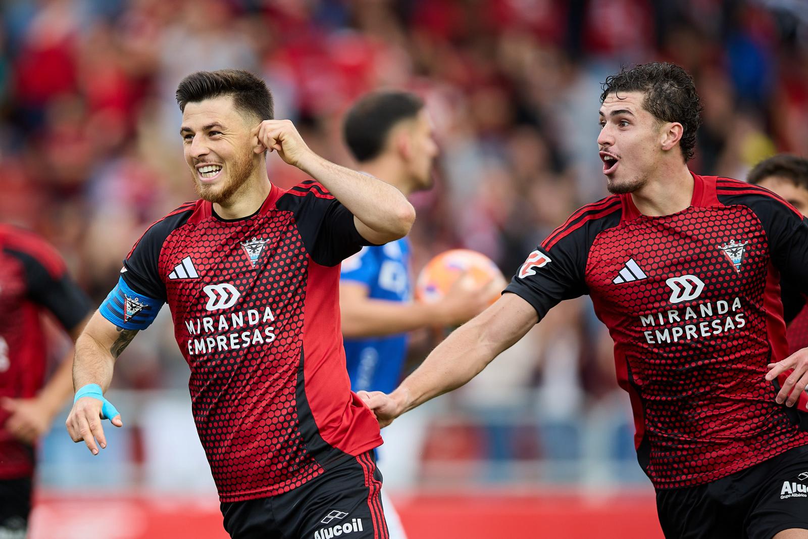 La victoria del Mirandés en Anduva, en imágenes