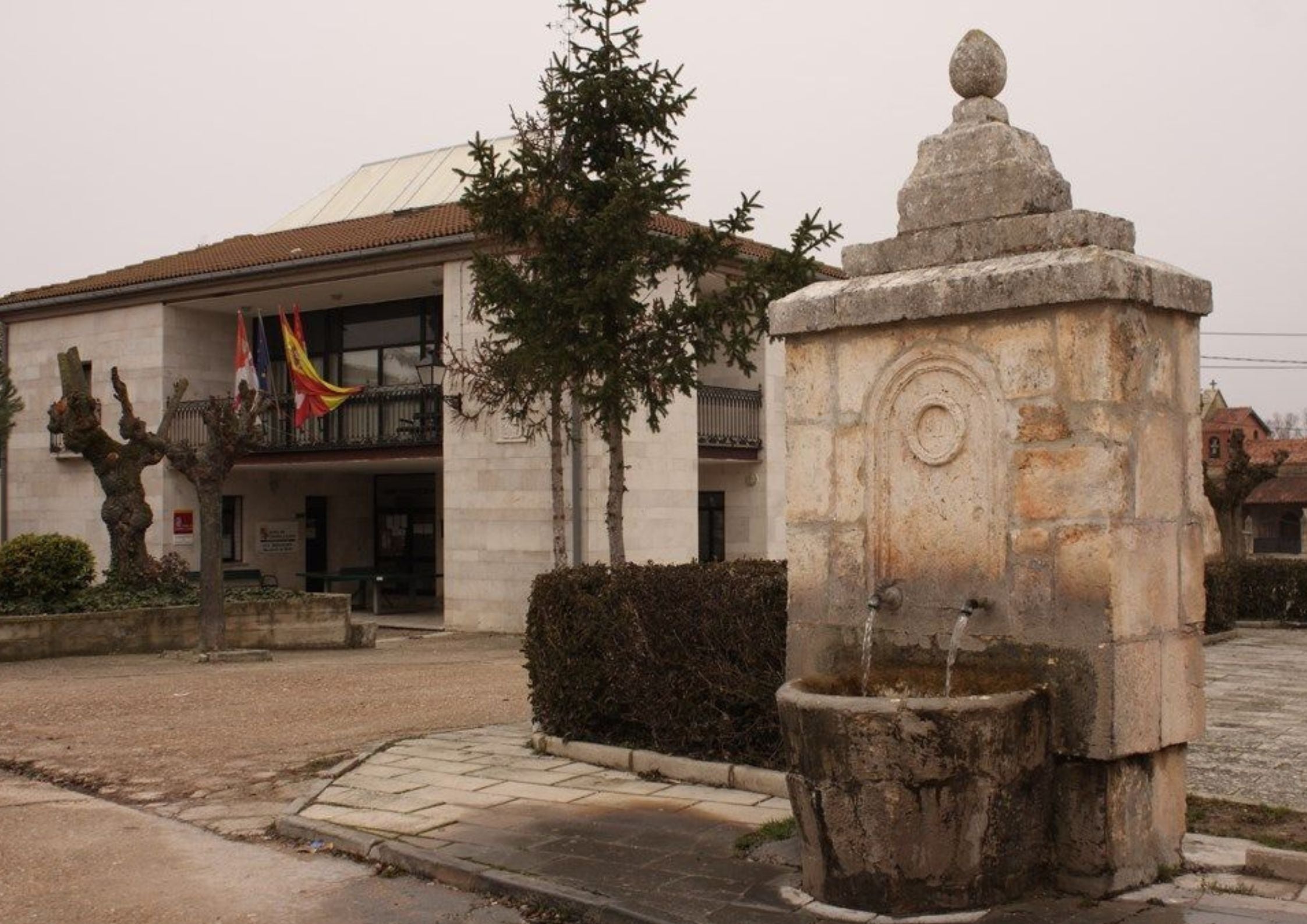 Vista de Madrigalejo del Monte, en Burgos.