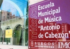 Exterior de la Escuela Municipal de Música de Burgos