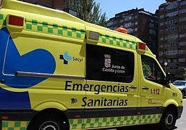 Ambulancia de Sacyl.