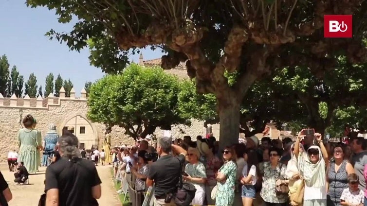 Los actos religiosos, militares e institucionales inauguran la fiesta de El Curpillos en Burgos