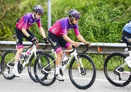 Carlos García y Sinuhé Fernández, dos de los escaladores que correránen Andorra e Italia.