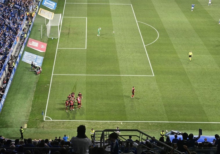 El Real Oviedo - Mirandés en el Carlos Tartiere.