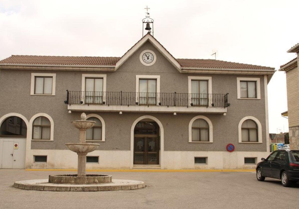 Vista de Villalbilla de Burgos, en Burgos.