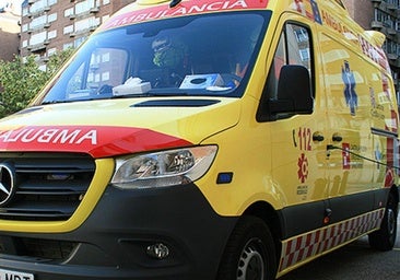 Herido un hombre tras volcar y quedar atrapado en su coche en Burgos