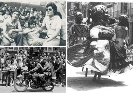 Imágenes que repasan la historia de los Sampedros en Burgos