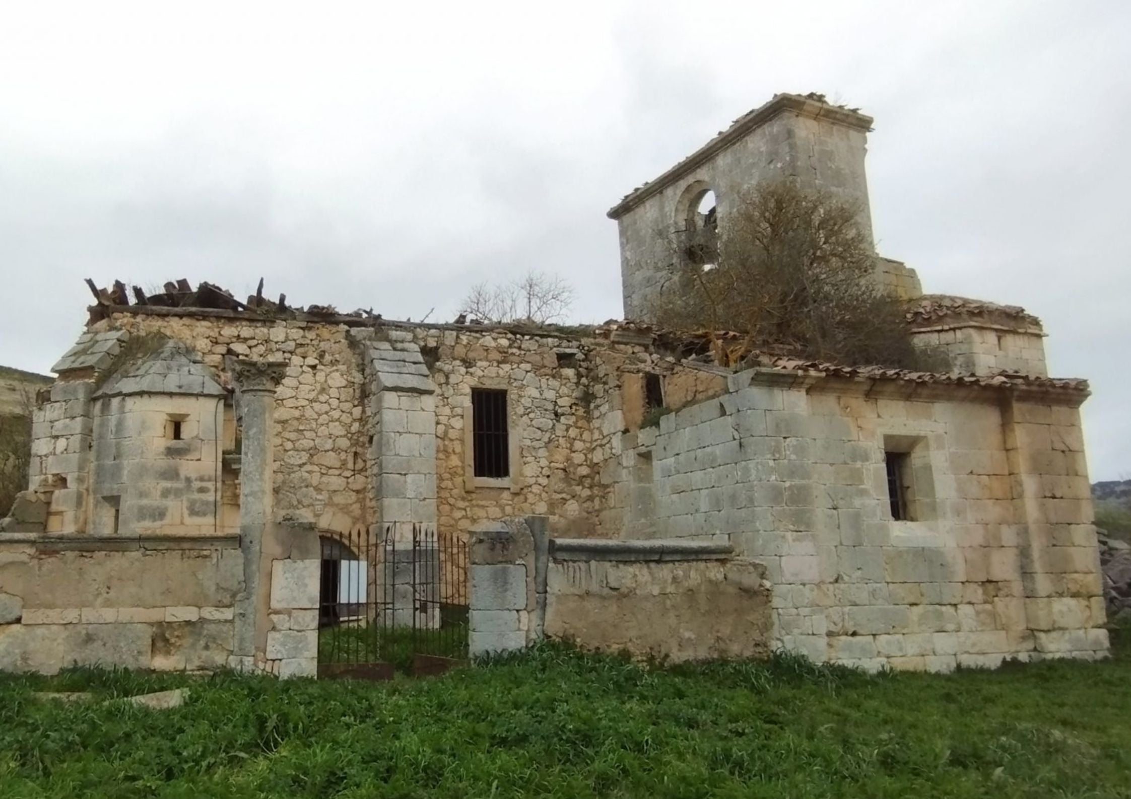 Imagen exterior del templo actualmente
