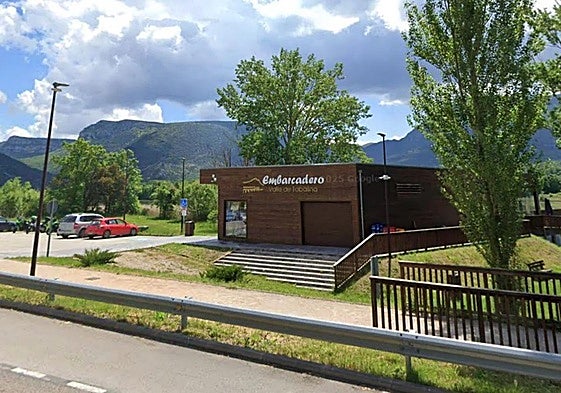 Zona del embarcadero de San Martín de Don.