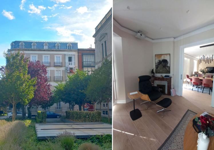 Reforma de vivienda en edificio histórico cerca de la Plaza Castilla, Río Arlanzon.