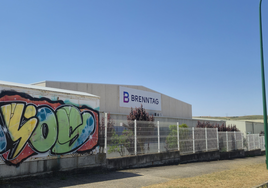 Empresa de Burgos afectada por el derrame de sosa cáustica.