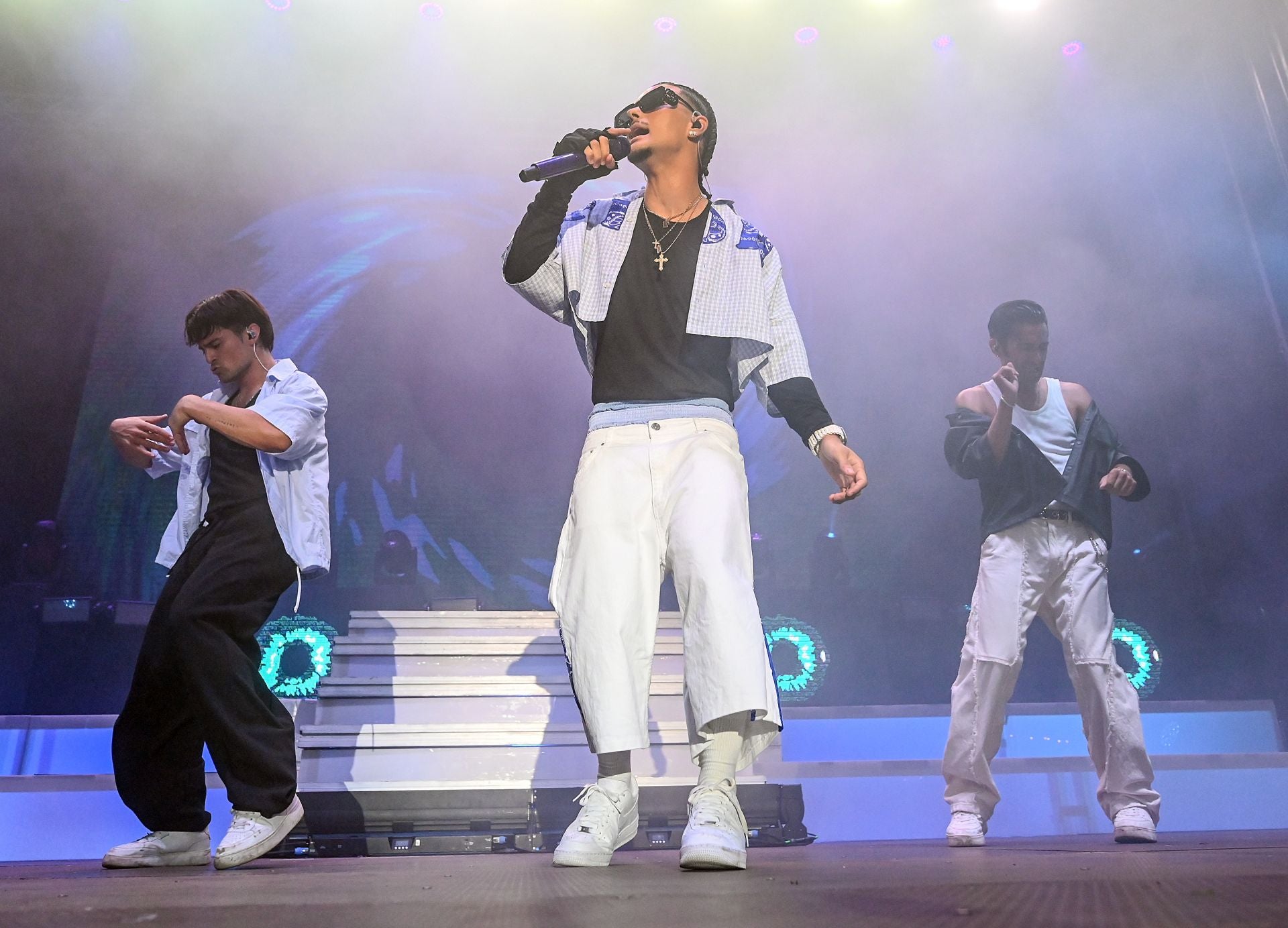 El concierto de Abraham Mateo en los Sampedros, en imágenes