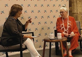 Olga Viza y Lola Herrera.