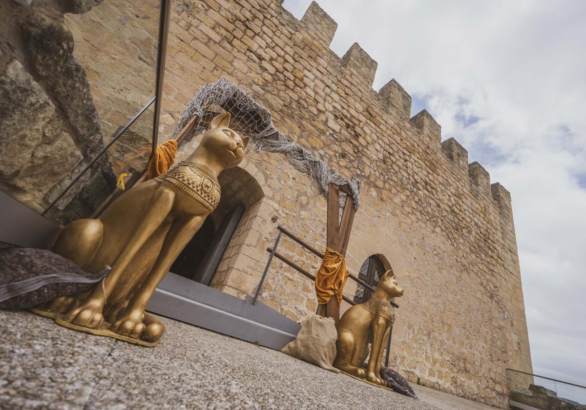 Imágenes de la exposición 'Secretos de Egipto en el Alcázar'.