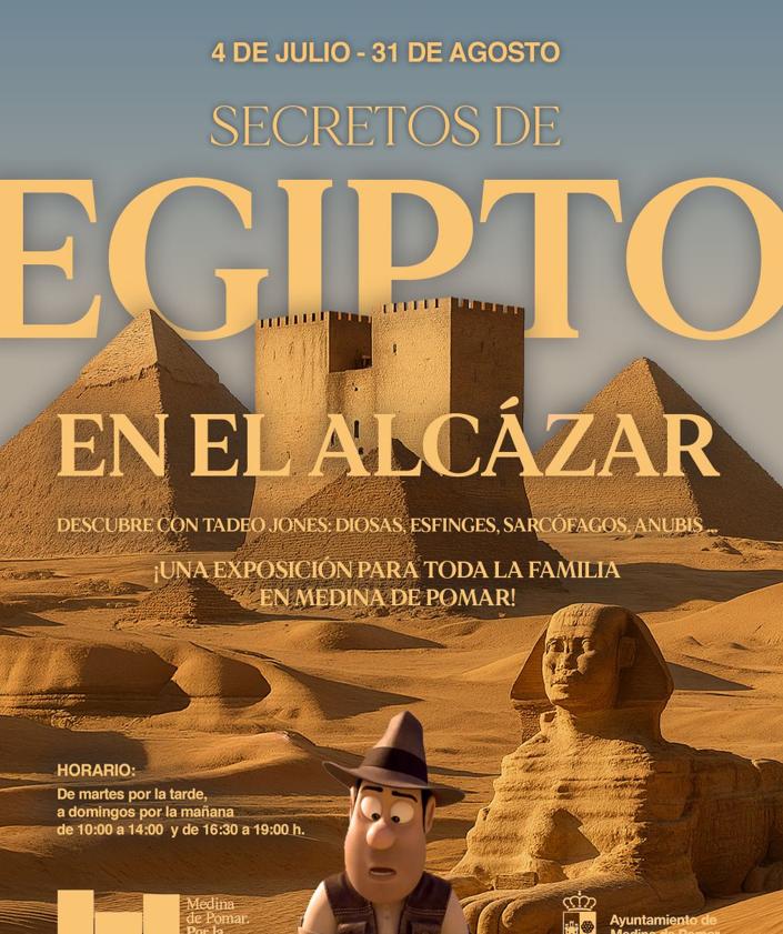 Imagen secundaria 2 - Un viaje a Egipto sin moverte de Medina de Pomar