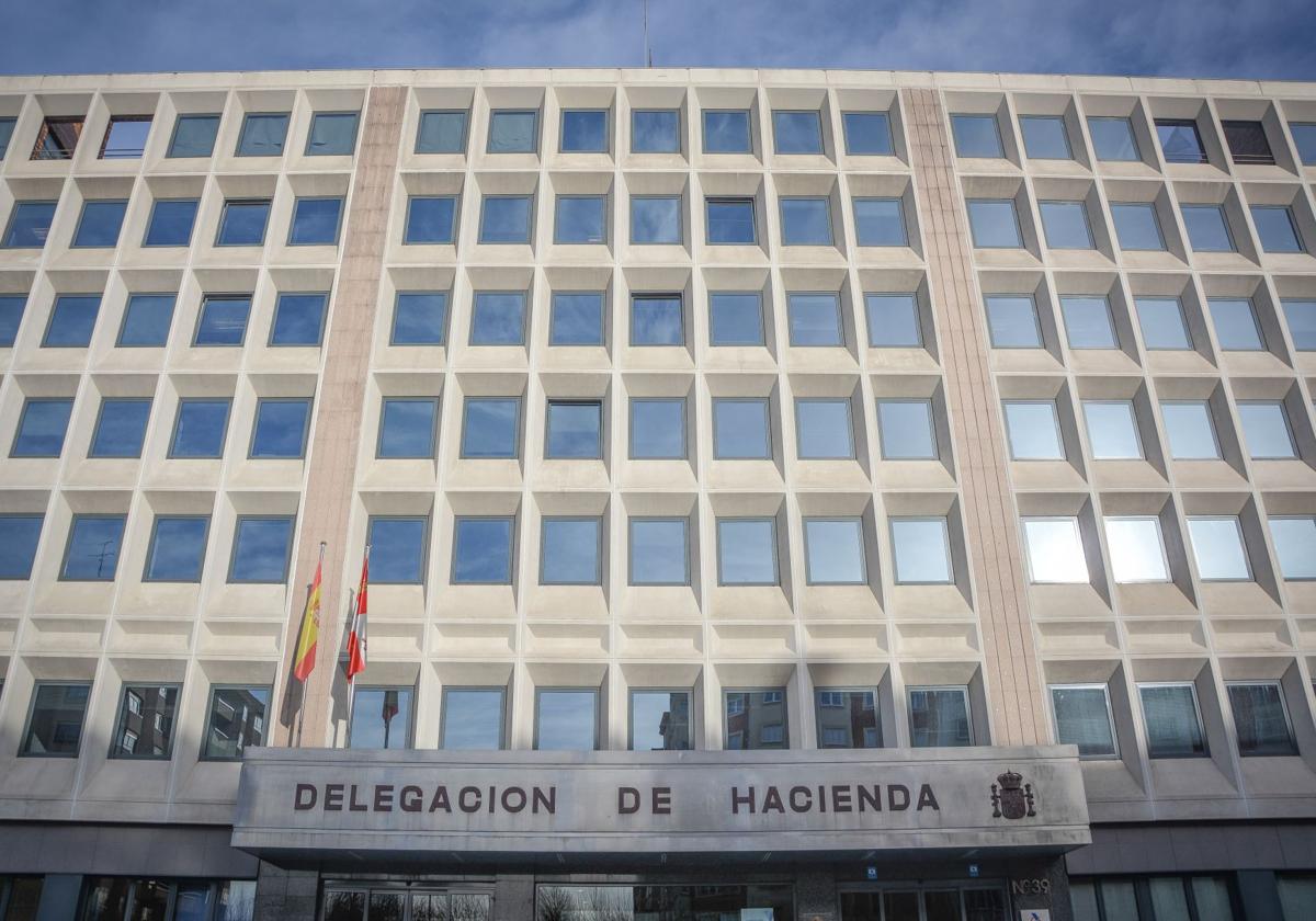 Imagen de archivo de la delegación de la Agencia Tributaria en Burgos.