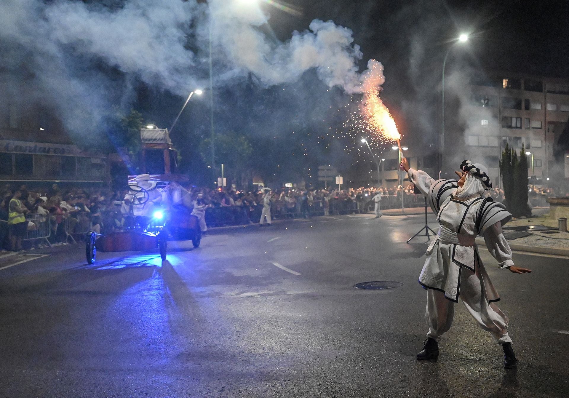 Todas las imágenes de la traca final de los Sampedros 2025