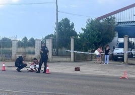 Lugar del presunto asesinato en Aranda de Duero.